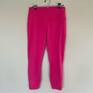 Lululemon Align high rise barbie pink leggings